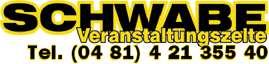 Schwabe Zeltwaschanlage und Zeltreparatur